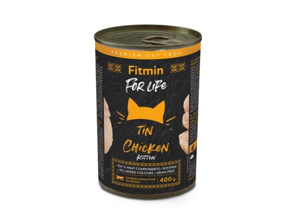 FFL cat tin Chicken Kitten 400г