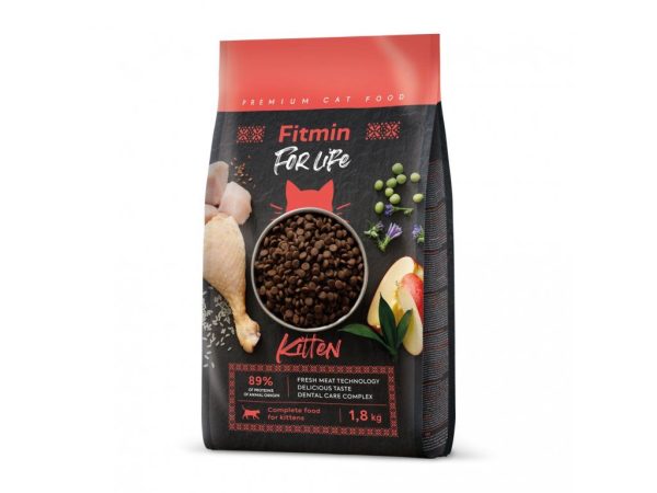Fitmin cat For Life Kitten (для кошенят), 1,8 кг Fitmin cat For Life Kitten (для кошенят), 1,8 кг