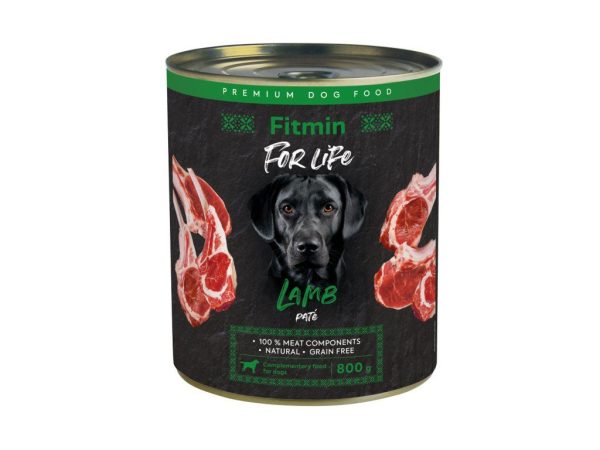 Fitmin For Life консерва для собак (для дорослих) з ягням, 800 г Fitmin For Life консерва для собак (для дорослих) з ягням, 800 г