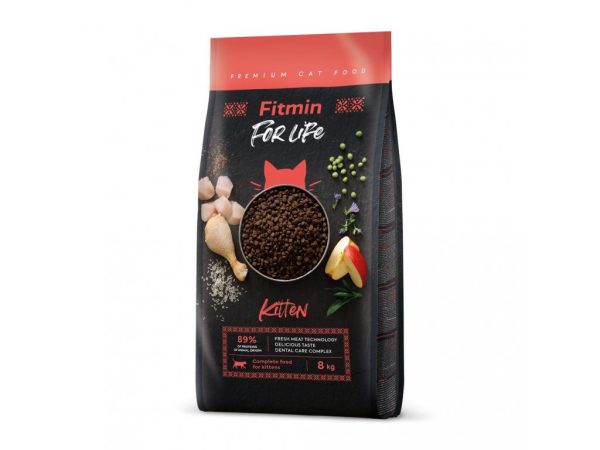 Fitmin cat For Life Kitten (для кошенят), 8 кг Fitmin cat For Life Kitten (для кошенят), 8 кг