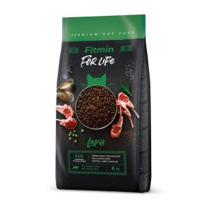 Fitmin cat For Life Adult Lamb (для дорослих котів з ягням), 8 кг Fitmin cat For Life Adult Lamb (для дорослих котів з ягням), 8 кг
