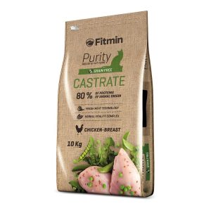 Fitmin cat Purity Castrate (для стерилізованих з курячою грудкою), 10 кг Fitmin cat Purity Castrate (для стерилізованих з курячою грудкою), 10 кг