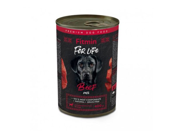 Fitmin For Life консерва для собак (для дорослих) з яловичиною, 400 г