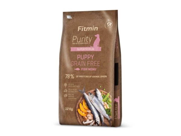 Fitmin dog Purity GF Puppy Fish (для цуценят всіх порід з рибою беззерновий), 12 кг Fitmin dog Purity GF Puppy Fish (для цуценят всіх порід з рибою беззерновий), 12 кг