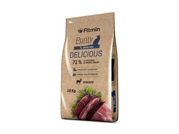 Fitmin cat Purity Delicious (Для вибагливих з дичиною), 10 кг Fitmin cat Purity Delicious (Для вибагливих з дичиною), 10 кг