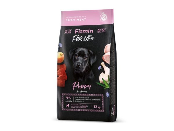 Fitmin dog For Life Puppy (для цуценят всіх порід собак), 12 кг