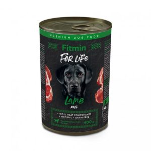 Fitmin For Life консерва для собак (для дорослих) з ягням, 400 г Fitmin For Life консерва для собак (для дорослих) з ягням, 400 г