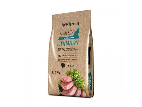 Fitmin cat Purity Urinary (профілактика хвороб сечовивідної системи з індичкою), 1,5 кг Fitmin cat Purity Urinary (профілактика хвороб сечовивідної системи з індичкою), 1,5 кг