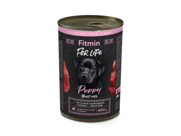 Fitmin For Life консерва для собак (для цуценят) з яловичиною, 400 г