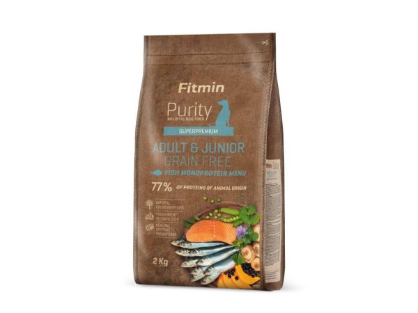 Fitmin dog Purity GF Adult & Junior Fish Menu, 2 кг Fitmin dog Purity GF Adult & Junior Fish Menu, 2 кг