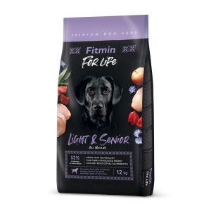 Fitmin dog For Life Light & Senior (для малорухливих та собак старшого віку), 12 кг Fitmin dog For Life Light & Senior (для малорухливих та собак старшого віку), 12 кг