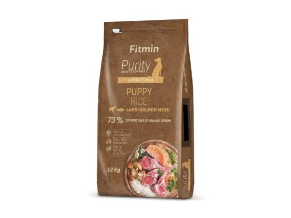 Fitmin dog Purity Rice Puppy Lamb & Salmon (для цуценят всіх порід собак з рисом, ягня та лосось), 12 кг, 531114029, Немає в наявності Fitmin dog Purity Rice Puppy Lamb & Salmon (для цуценят всіх порід собак з рисом, ягня та лосось), 12 кг, 531114029, Немає в наявності