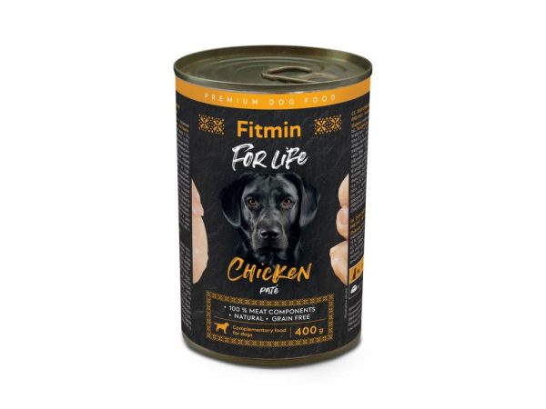 Fitmin For Life консерва для собак (для дорослих) з куркою, 400 г Fitmin For Life консерва для собак (для дорослих) з куркою, 400 г