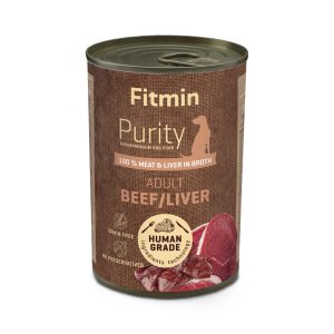 Fitmin dog Purity tin Beef with Liver 400г Fitmin dog Purity tin Beef with Liver 400г