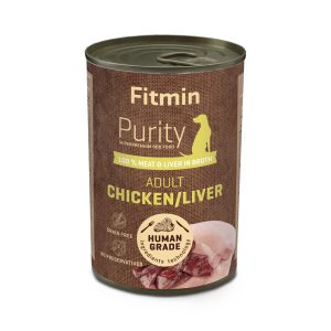Fitmin dog Purity tin chicken with liver 400г