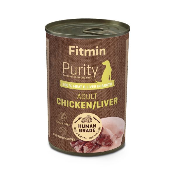 Fitmin dog Purity tin chicken with liver 400г Fitmin dog Purity tin chicken with liver 400г