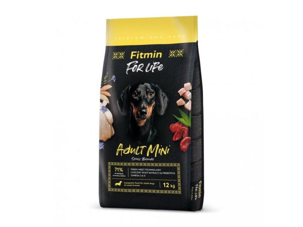 Fitmin dog For Life Adult Mini (для дорослих собак малих та мініатюрних порід), 12 кг