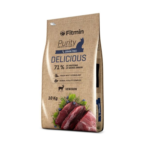 Fitmin cat Purity Senior (для котів літнього віку з кроликом), 10 кг Fitmin cat Purity Senior (для котів літнього віку з кроликом), 10 кг