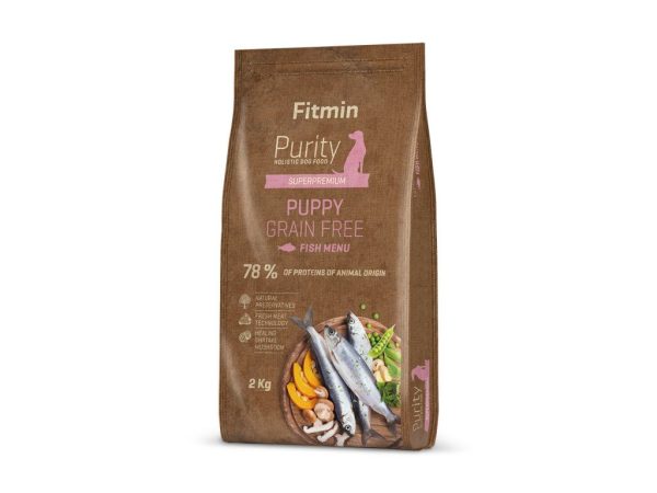 Fitmin dog Purity GF Puppy Fish (для цуценят всіх порід з рибою беззерновий), 2 кг Fitmin dog Purity GF Puppy Fish (для цуценят всіх порід з рибою беззерновий), 2 кг