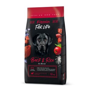Fitmin dog For Life Beef & Rice (для дорослих собак всіх порід яловичина з рисом), 2,5 кг Fitmin dog For Life Beef & Rice (для дорослих собак всіх порід яловичина з рисом), 2,5 кг