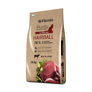 Fitmin cat Purity Hairball (для довгошерстих котів з яловичиною), 10 кг, 532114018, Немає в наявності Fitmin cat Purity Hairball (для довгошерстих котів з яловичиною), 10 кг, 532114018, Немає в наявності