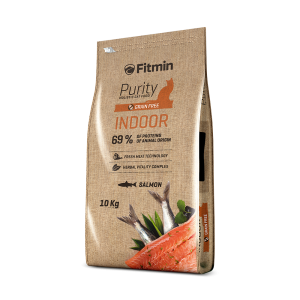 Fitmin cat Purity Indoor (для домашніх котів з лососем та рибою), 1,5 кг Fitmin cat Purity Indoor (для домашніх котів з лососем та рибою), 1,5 кг