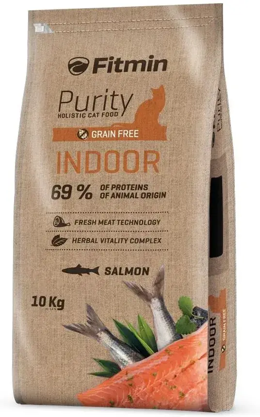 Fitmin cat Purity Indoor (для домашніх котів з лососем та рибою), 10 кг, 532114023, Немає в наявності Fitmin cat Purity Indoor (для домашніх котів з лососем та рибою), 10 кг, 532114023, Немає в наявності