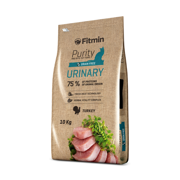 Fitmin cat Purity Urinary (профілактика хвороб сечовивідної системи з індичкою), 10 кг Fitmin cat Purity Urinary (профілактика хвороб сечовивідної системи з індичкою), 10 кг